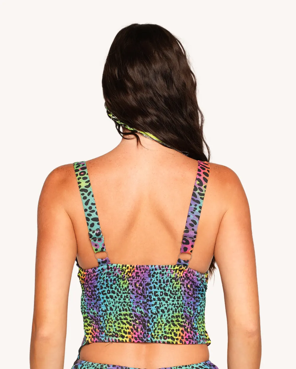 Cosmic Jungle Top — Detail view