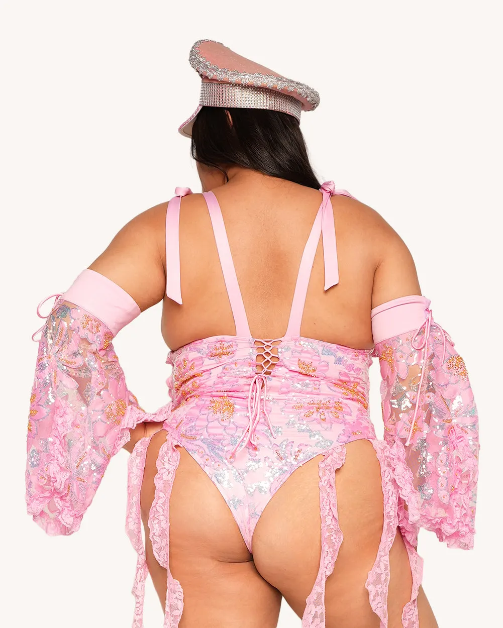 Pixie Prism Sequin Bodysuit — Detail view