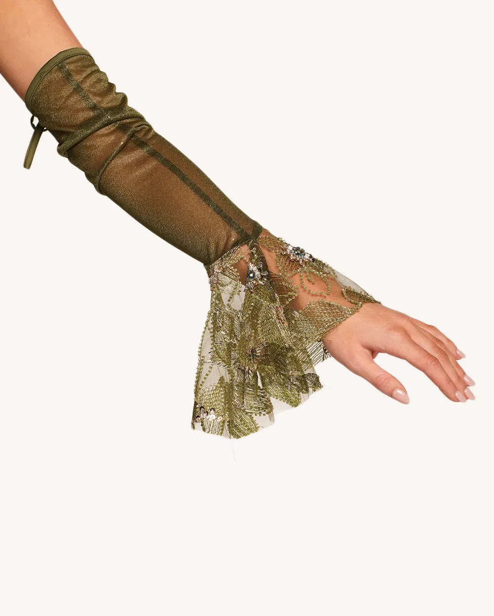 Earth Sign Dress with Sleeves — Alternate view