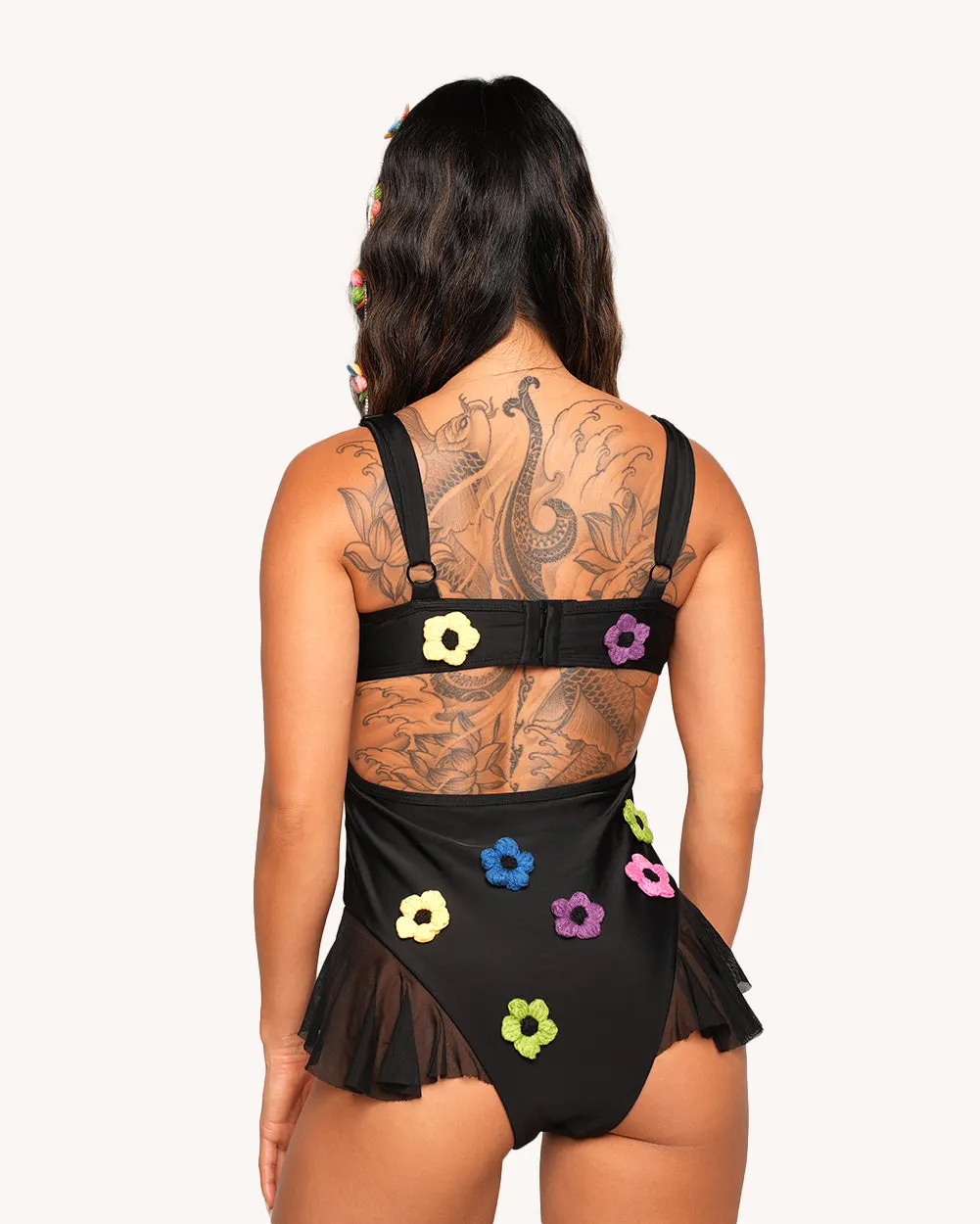 Daisy Dreaming Bodysuit with Leg Covers — Detail view