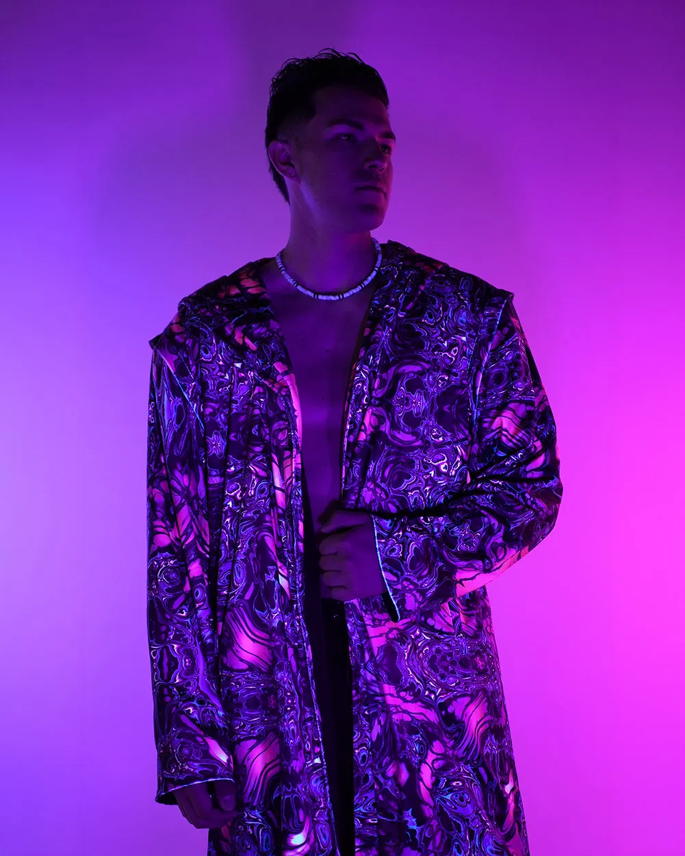 Lucid Lava Robe — Detail view