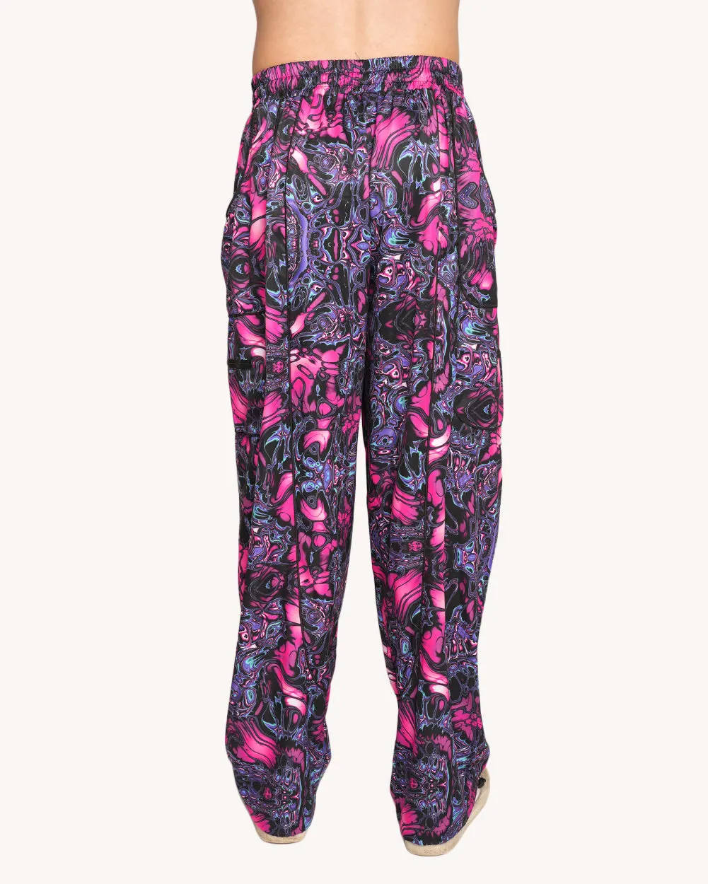 Lucid Lava Unisex Harem Pants — Detail view