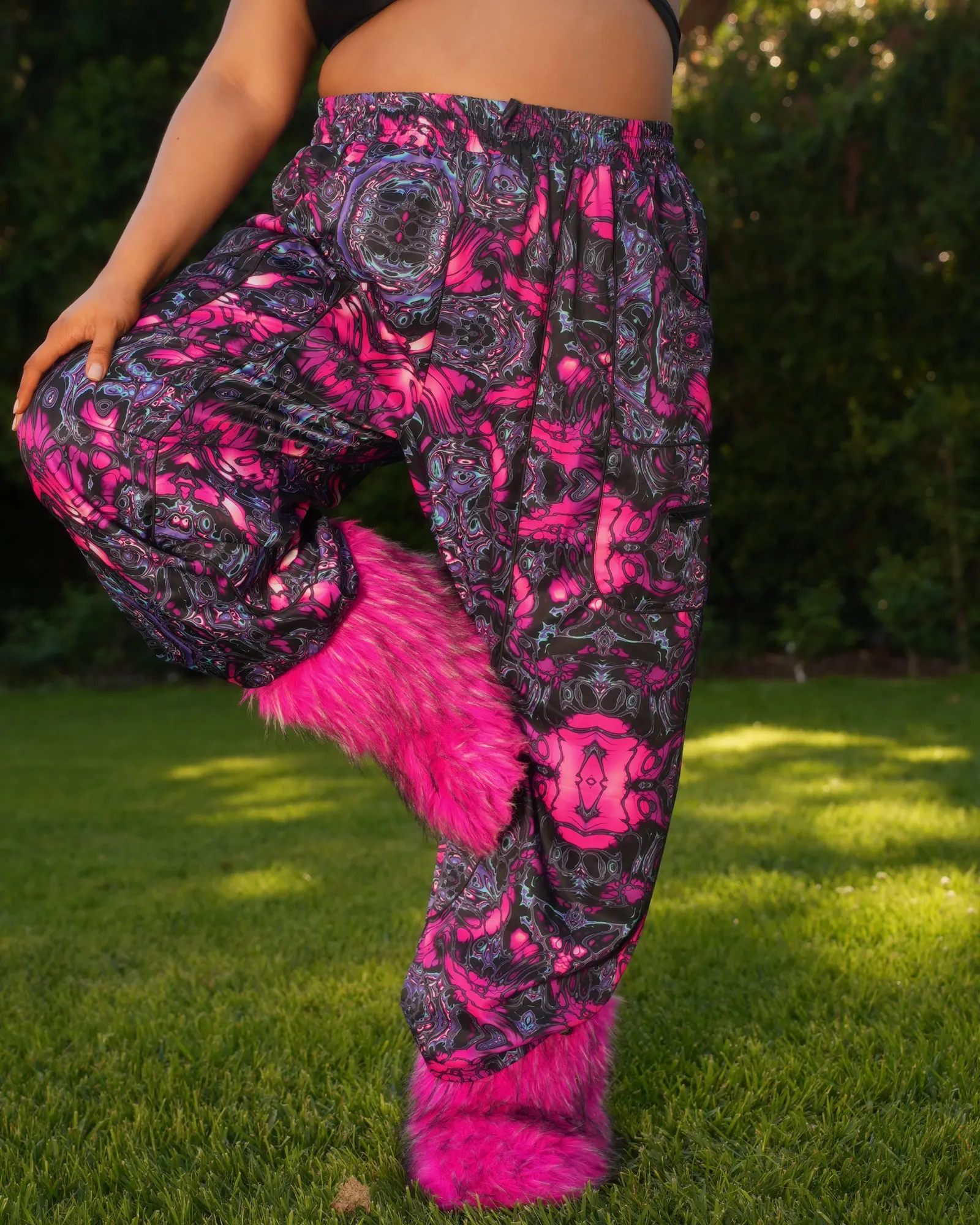 Lucid Lava Unisex Harem Pants