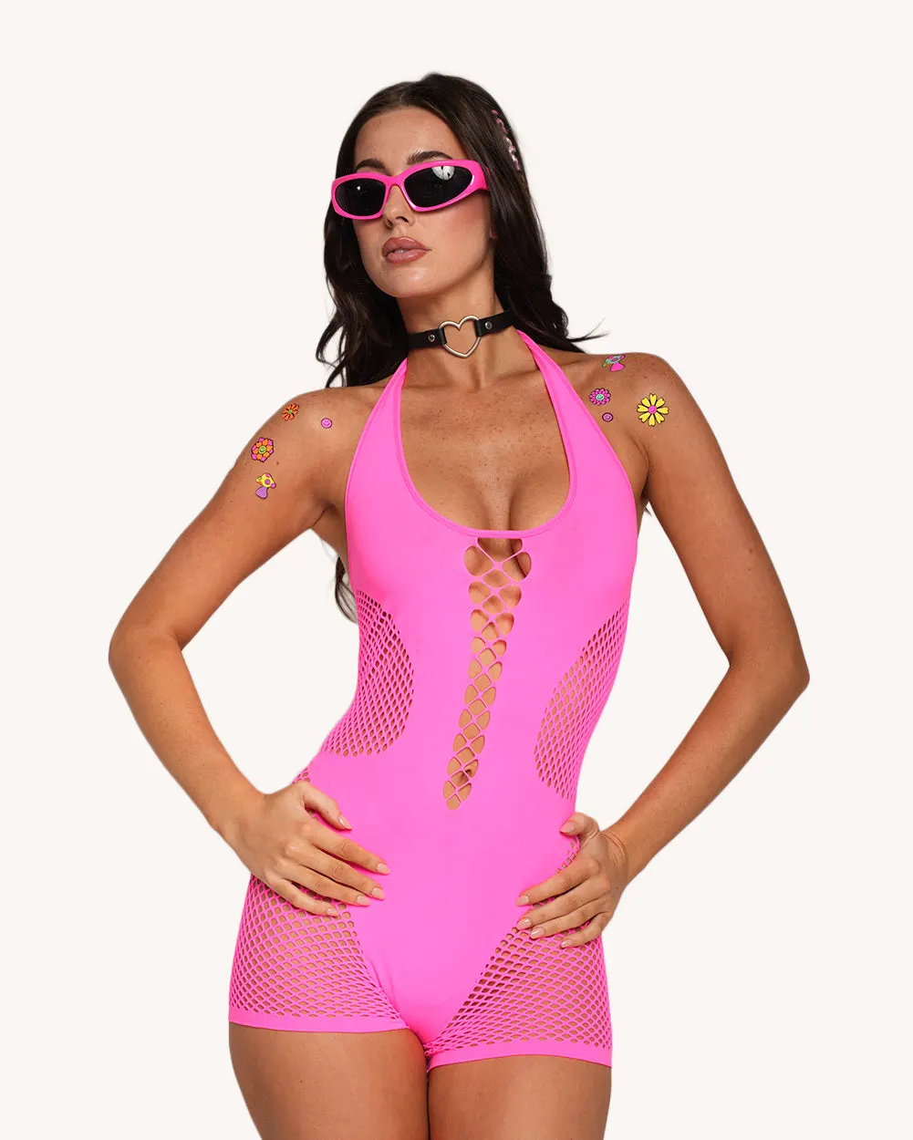 Hi Barbie Romper — Alternate view
