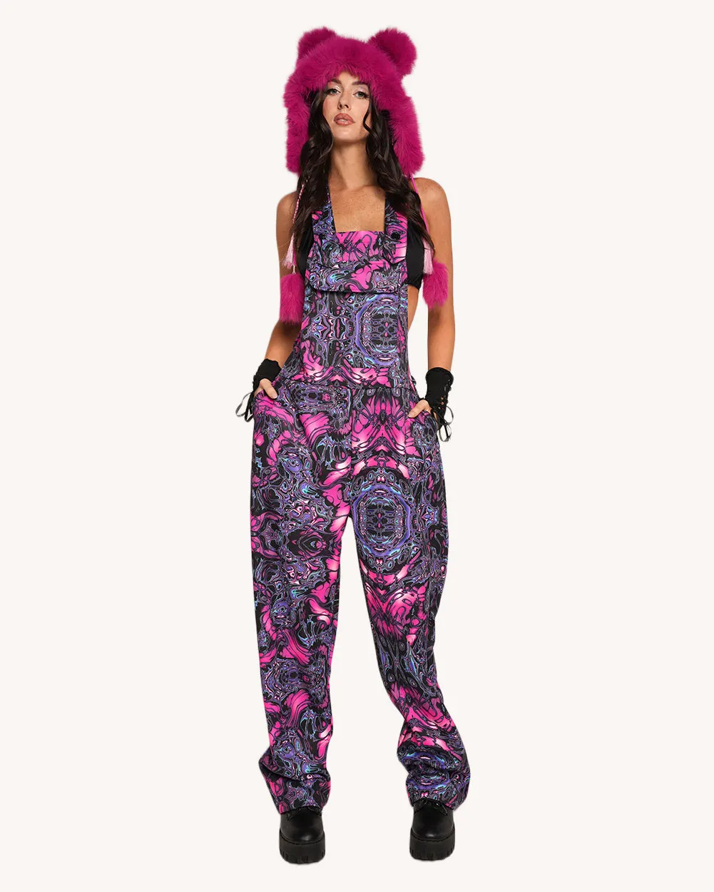 Lucid Lava Overalls — Alternate view