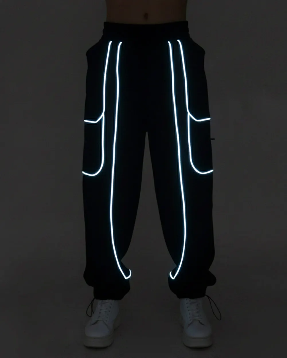 Deep Void Reflective Pants