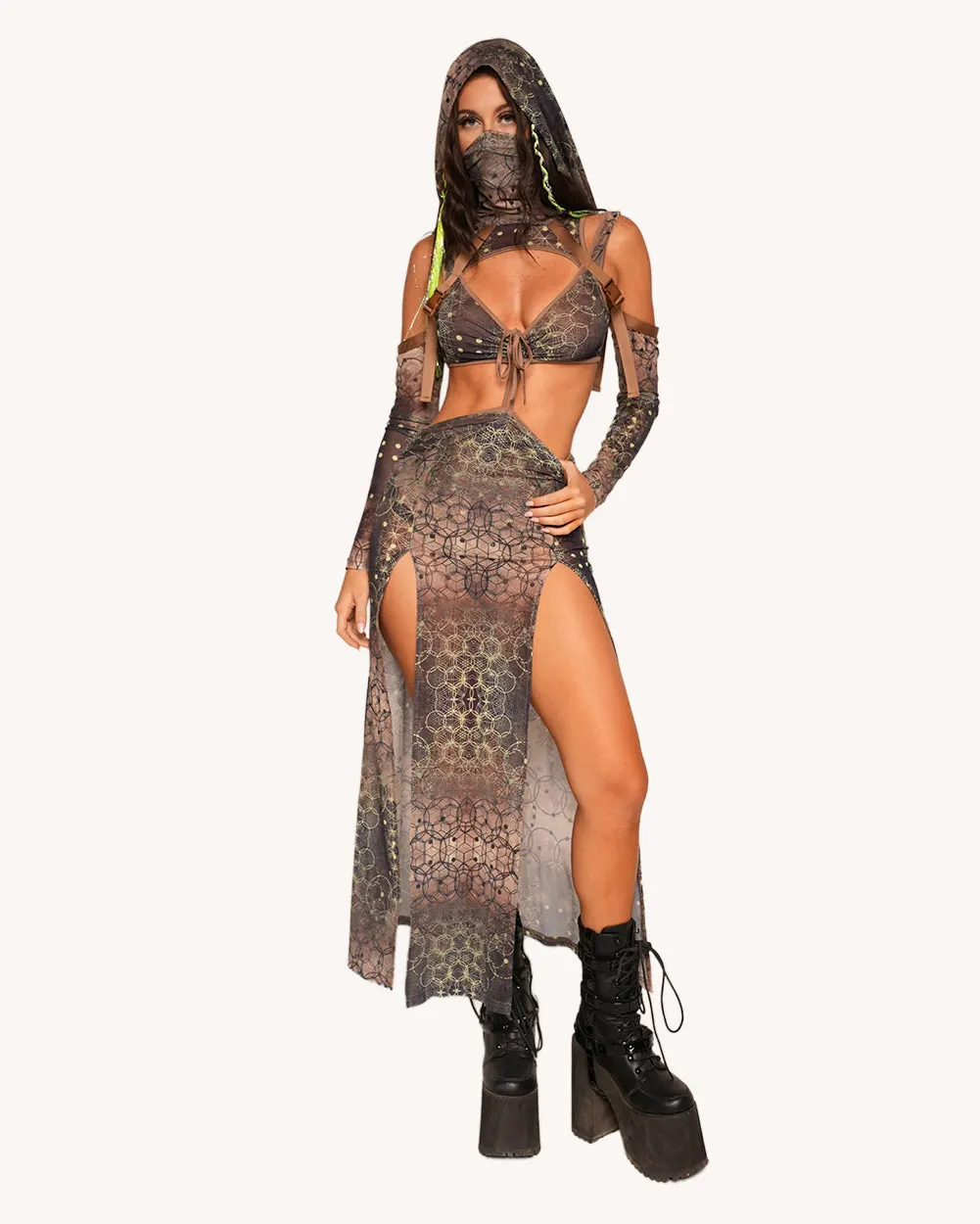 Raptor's Wake Dress